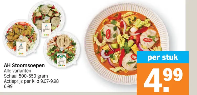 Promotie: Stoomsoepen