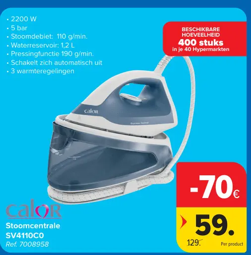 Promotie: Stoomcentrale SV4110C0