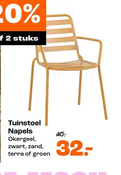 Aanbieding: Tuinstoel Napels