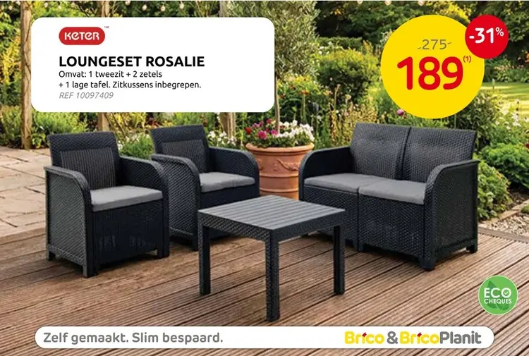 Promotie: Loungeset Rosalie