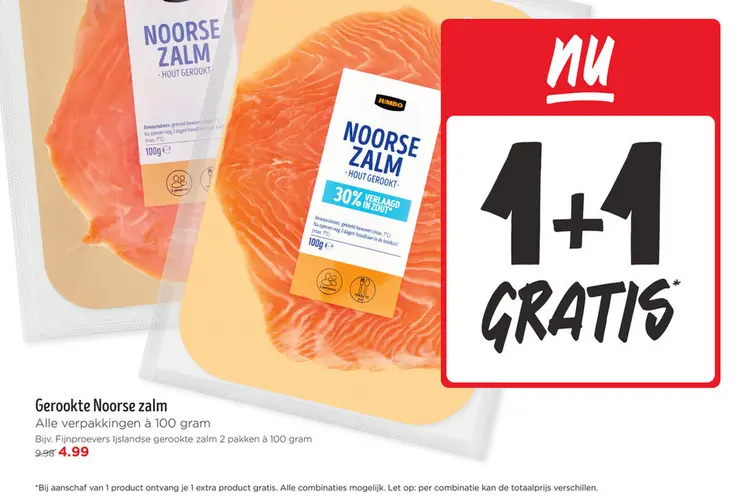 Aanbieding: Gerookte Noorse zalm