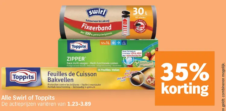 Aanbieding: Fixeerband, Zipper, Feuilles de Cuisson Bakvellen