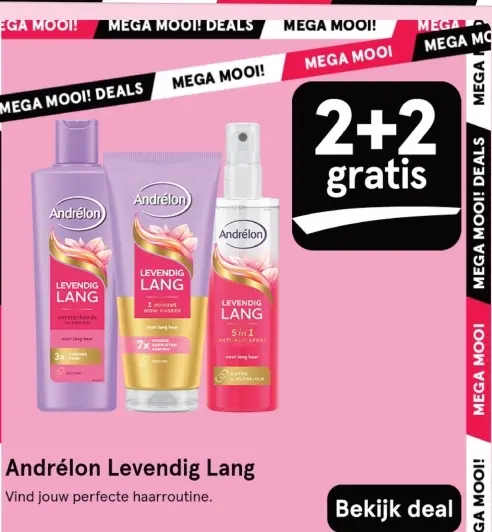 Aanbieding: Andrélon Levendig Lang
