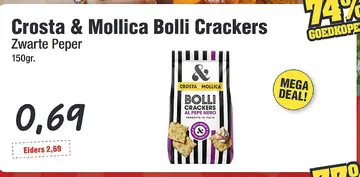 Aanbieding: Crosta & Mollica Bolli Crackers