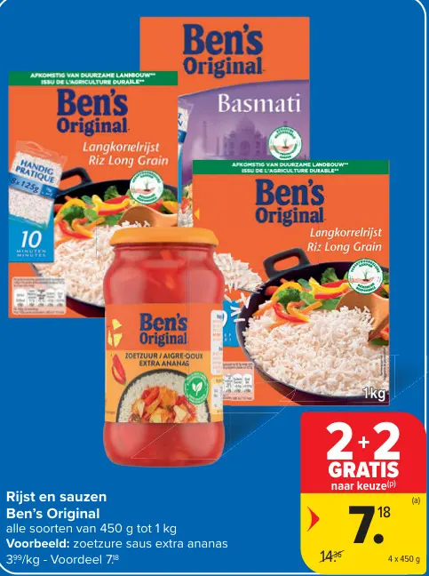 Promotie: Rijst en sauzen