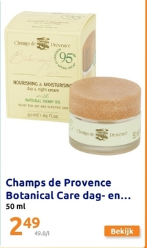 Aanbieding: Champs de Provence Botanical Care dag- en nachtcrème
