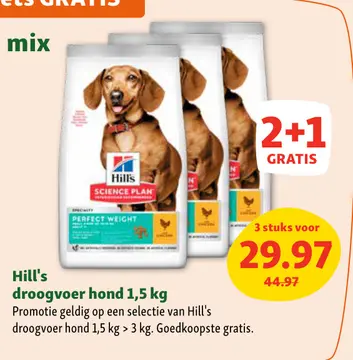 Aanbieding: Hill's droogvoer hond