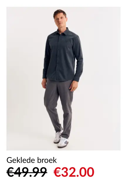 Promotie: Geklede broek
