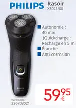 Offre: Rasoir X3021/00