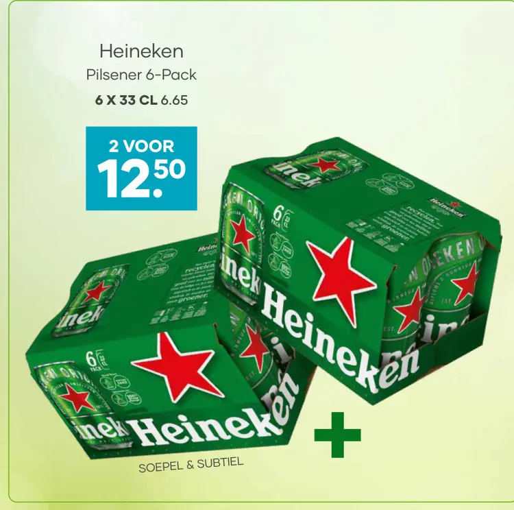 Aanbieding: Pilsener 6-Pack