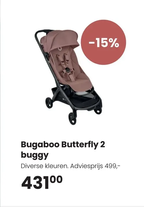 Aanbieding: Bugaboo Butterfly 2 buggy