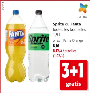 Offre: Sprite ou Fanta