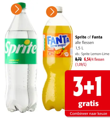 Promotie: Sprite of Fanta