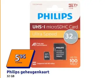 Aanbieding: Philips geheugenkaart
