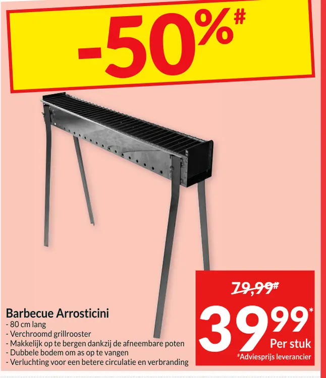 Promotie: Barbecue Arrosticini