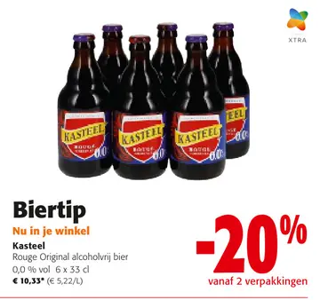 Aanbieding: Kasteel Rouge Original alcoholvrij bier
