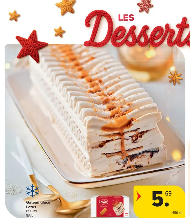 Offre: Gâteau glacé