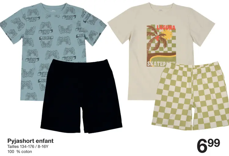 Offre: Pyjashort enfant