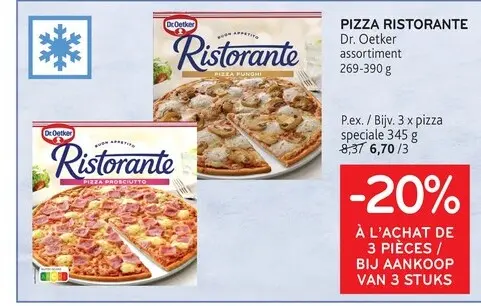 Offre: Pizza ristorante