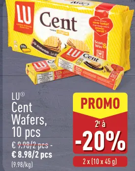 Offre: LU Cent Wafers