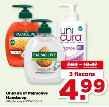 Aanbieding: Unicura of Palmolive Handzeep