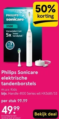 Aanbieding: Sonicare elektrische tandenborstels