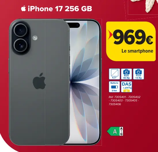 Offre: iPhone 17