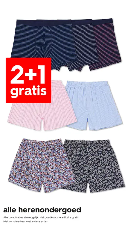 Promotie: Alle herenondergoed