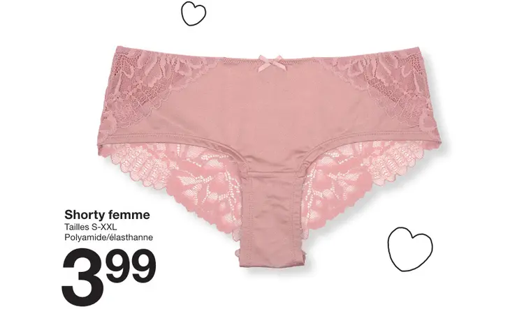 Offre: Shorty femme