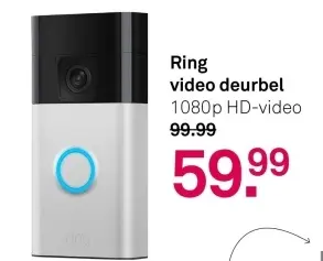 Aanbieding: Ring video deurbel