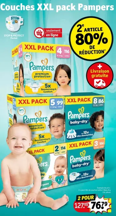 Offre: Couches XXL pack