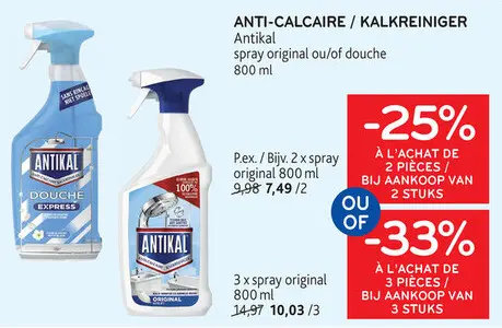 Offre: Anti-calcaire / Kalkreiniger