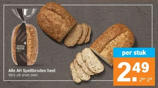 Aanbieding: Alle speltbroden heel