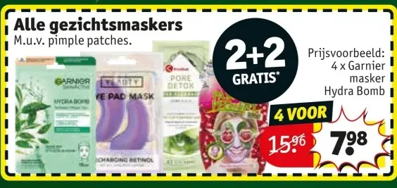 Promotie: Alle gezichtsmaskers