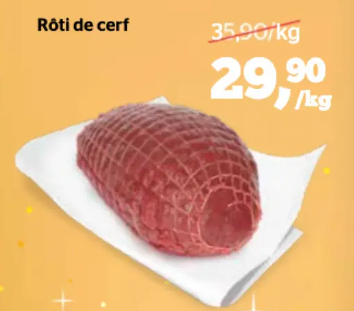 Offre: Rôti de cerf