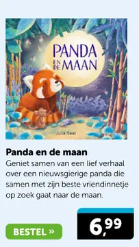 Aanbieding: Panda en de maan