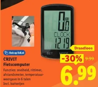 Aanbieding: Fietscomputer