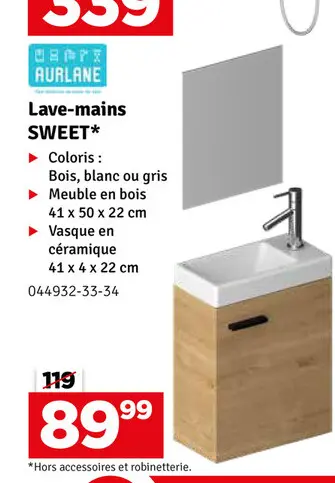 Offre: Lave-mains SWEET*