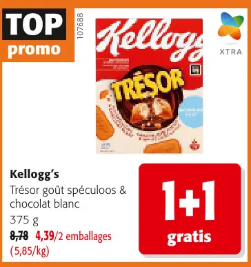 Offre: Trésor goût spéculoos & chocolat blanc