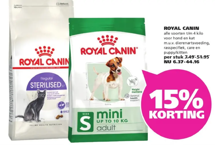 Aanbieding: Royal canin