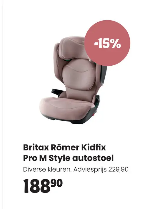 Aanbieding: Kidfix Pro M Style autostoel