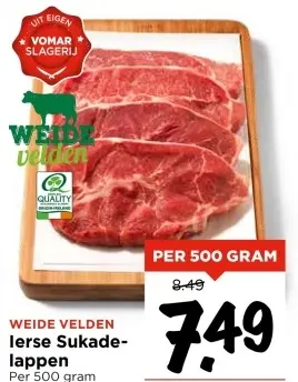 Aanbieding: WEIDE VELDEN lerse Sukade-lappen