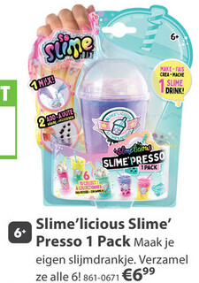 Aanbieding: Slime'licious Slime' Presso 1 Pack