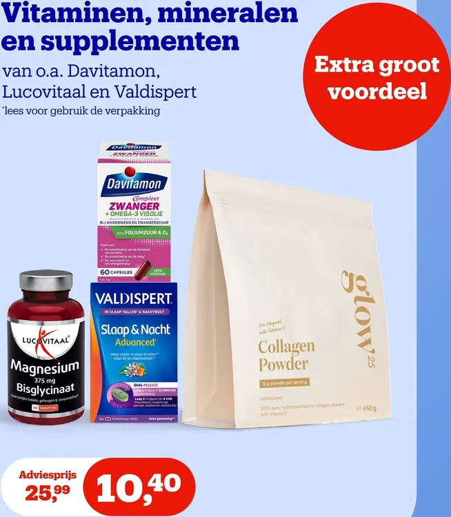 Aanbieding: Vitaminen, mineralen en supplementen