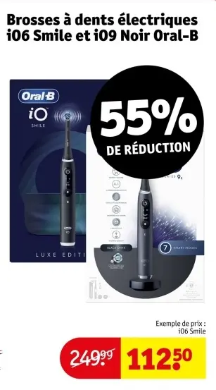 Offre: Brosses à dents électriques i06 Smile et i09 