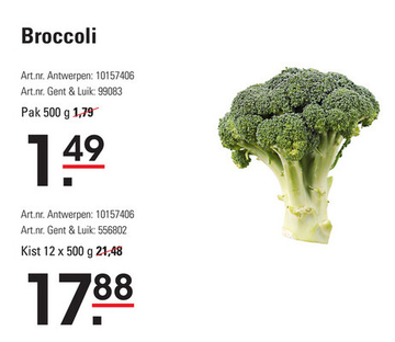 Aanbieding: Broccoli
