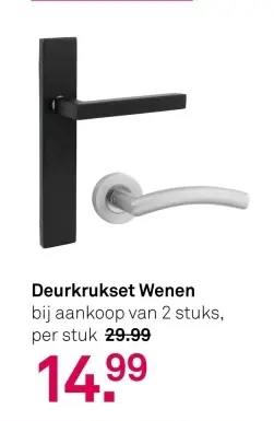 Aanbieding: Deurkrukset Wenen