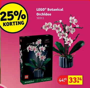 Aanbieding: LEGO® Botanical Orchidee