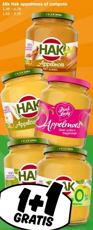 Aanbieding: Appelmoes of compote
