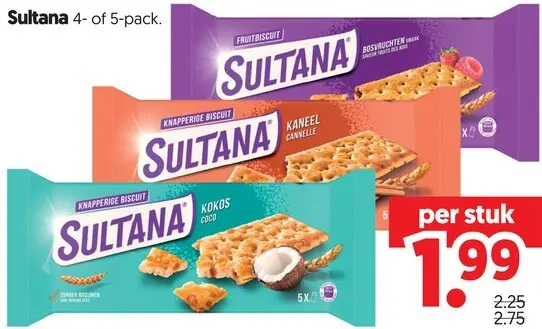Aanbieding: Sultana